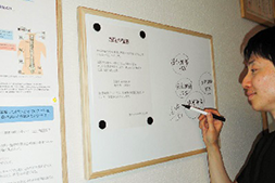 身体の状態と施術の説明